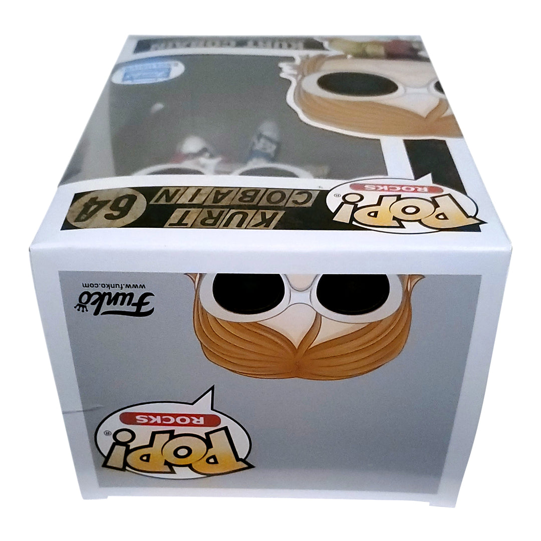 Nirvana Collectible 2018 Funko Shop Exclusive Kurt Cobain Pop! Rocks Figure #64 In Stacks Display Kurt Cobain, Nirvana 13 Nirvana Collectible 2018 Funko Shop Exclusive Kurt Cobain Pop! Rocks Figure #64 In Stacks Display Kurt Cobain, Nirvana