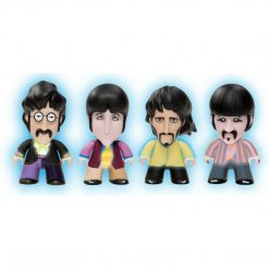SOLD OUT! Beatles Collectible - 2019 Titans Yellow Submarine Glow In The Dark 3" Fab Four Pack Figures Beatles, The
