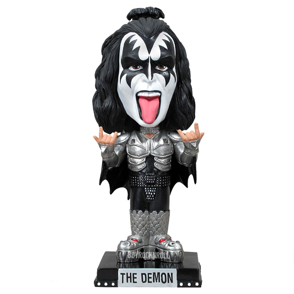 KISS 2011 Funko Wacky Wobbler Set Of 4: Demon Starchild Spaceman Catman 9 KISS 2011 Funko Wacky Wobbler Set Of 4: Demon Starchild Spaceman Catman