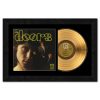 Photo File SOLD OUT! The Doors Collectible The Doors 24KT Gold Record LP Album Framed 17x26