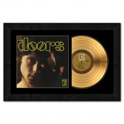 Photo File SOLD OUT! The Doors Collectible The Doors 24KT Gold Record LP Album Framed 17x26