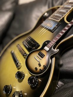Axe Heaven Tool Collectible Adam Jones 1979 Gibson Les Paul Custom - Antique Silverburst Mini Guitar Replica 1:4 Scale Model