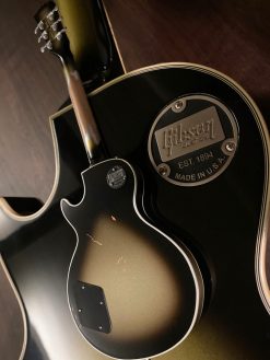 Axe Heaven Tool Collectible Adam Jones 1979 Gibson Les Paul Custom - Antique Silverburst Mini Guitar Replica 1:4 Scale Model