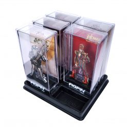 FiGPiN Collectors Retail Display Case - Holds 6 FiGPiNs (AC/DC KISS David Bowie)