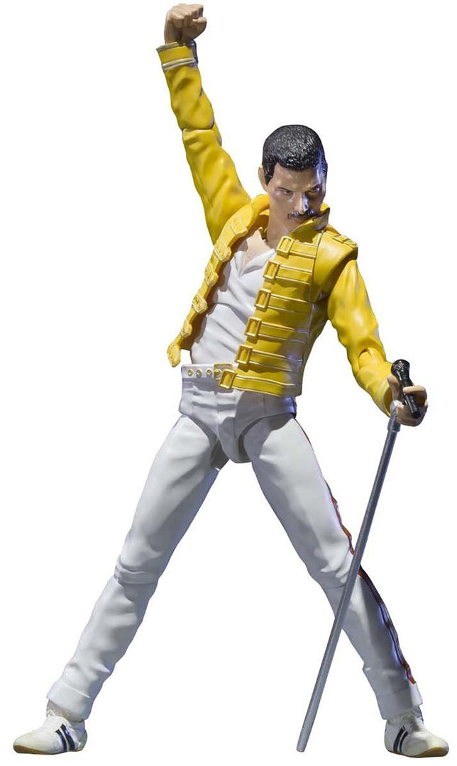 Bandai Tamashii Nations Queen Collectible 2016 Tamashii Nations Bandai SH Figuarts Freddie Mercury Figure 3 Bandai Tamashii Nations Queen Collectible 2016 Tamashii Nations Bandai SH Figuarts Freddie Mercury Figure