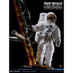 Apollo 11 Collectible 2021 Blitzway 1/4 Scale 1969 Astronaut Moon Landing Statue