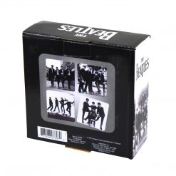 Beatles, The The Beatles Collectible 2014 50th Anniversary Fab Four Glass Coasters Set Of 4