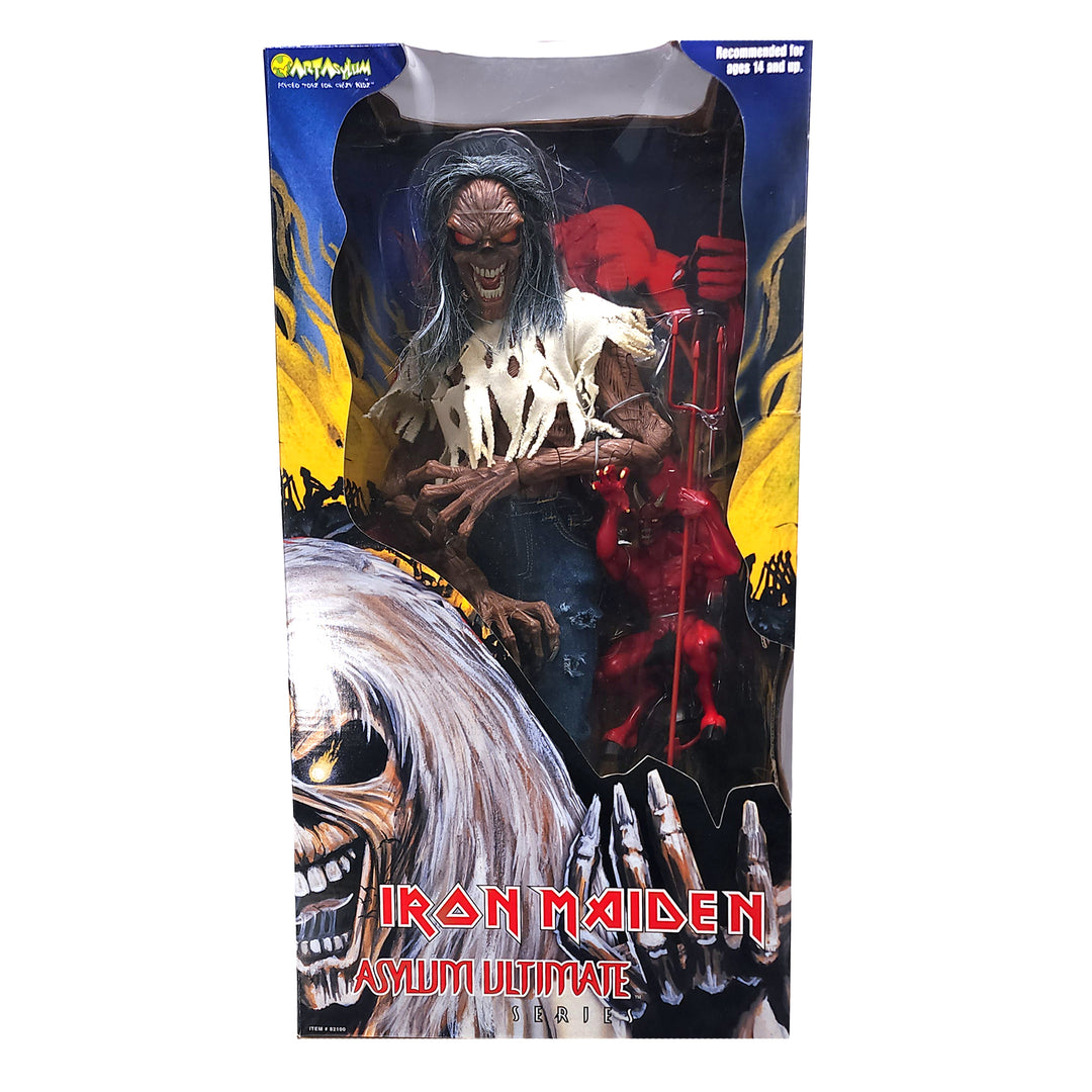 Iron Maiden Collectible 2002 Art Asylum Number Of The Beast Eddie LP 18" Figure 5 Iron Maiden Collectible 2002 Art Asylum Number Of The Beast Eddie LP 18" Figure