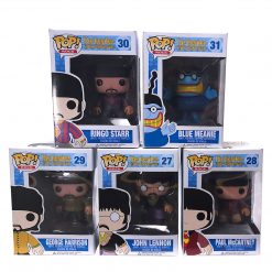Beatles 2012 Funko Pop! Rocks Yellow Submarine 5 Figure Set Non-Perfect Boxes Beatles, The