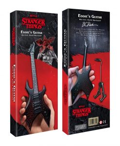 Official Stranger Things 2022 Axe Heaven - Eddie's Guitar B.C. Rich NJ Warlock Mini Guitar Model