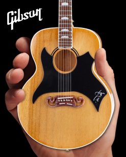 Tom Petty Ccollectible Axe Heaven Gibson SJ-200 Wildflower - Antique Natural Miniature Guitar Model
