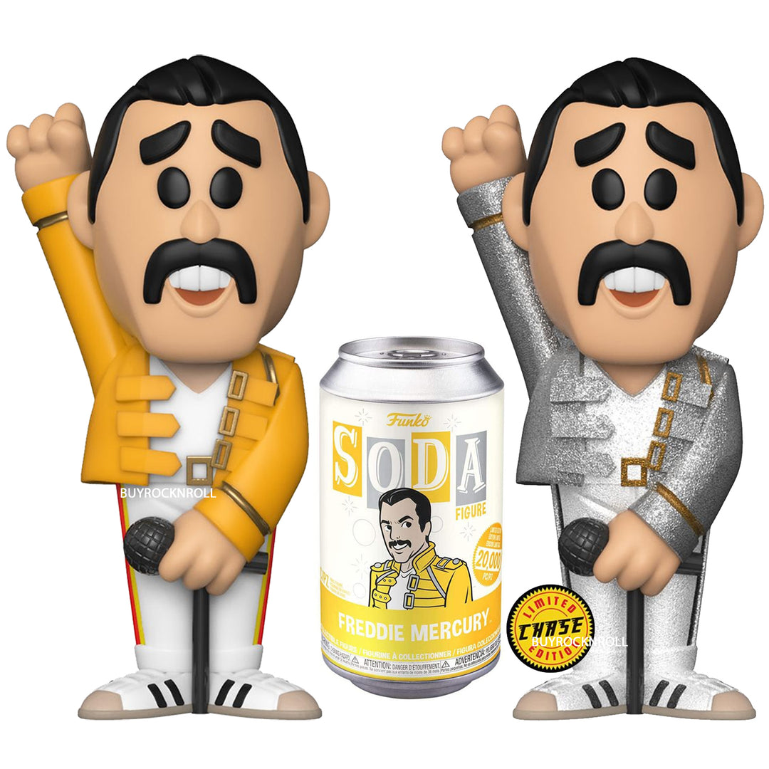 Queen Collectible 2020 Handpicked Funko Soda Freddie Mercury Vinyl Figure In Tin Soda Can 3 Queen Collectible 2020 Handpicked Funko Soda Freddie Mercury Vinyl Figure In Tin Soda Can