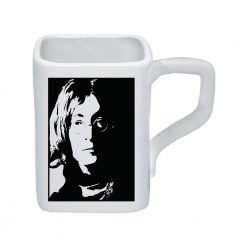 Vandor The Beatles Collectibles: 2019 White Album Square Ceramic 12 Oz Mug Set Of 4 Beatles, The