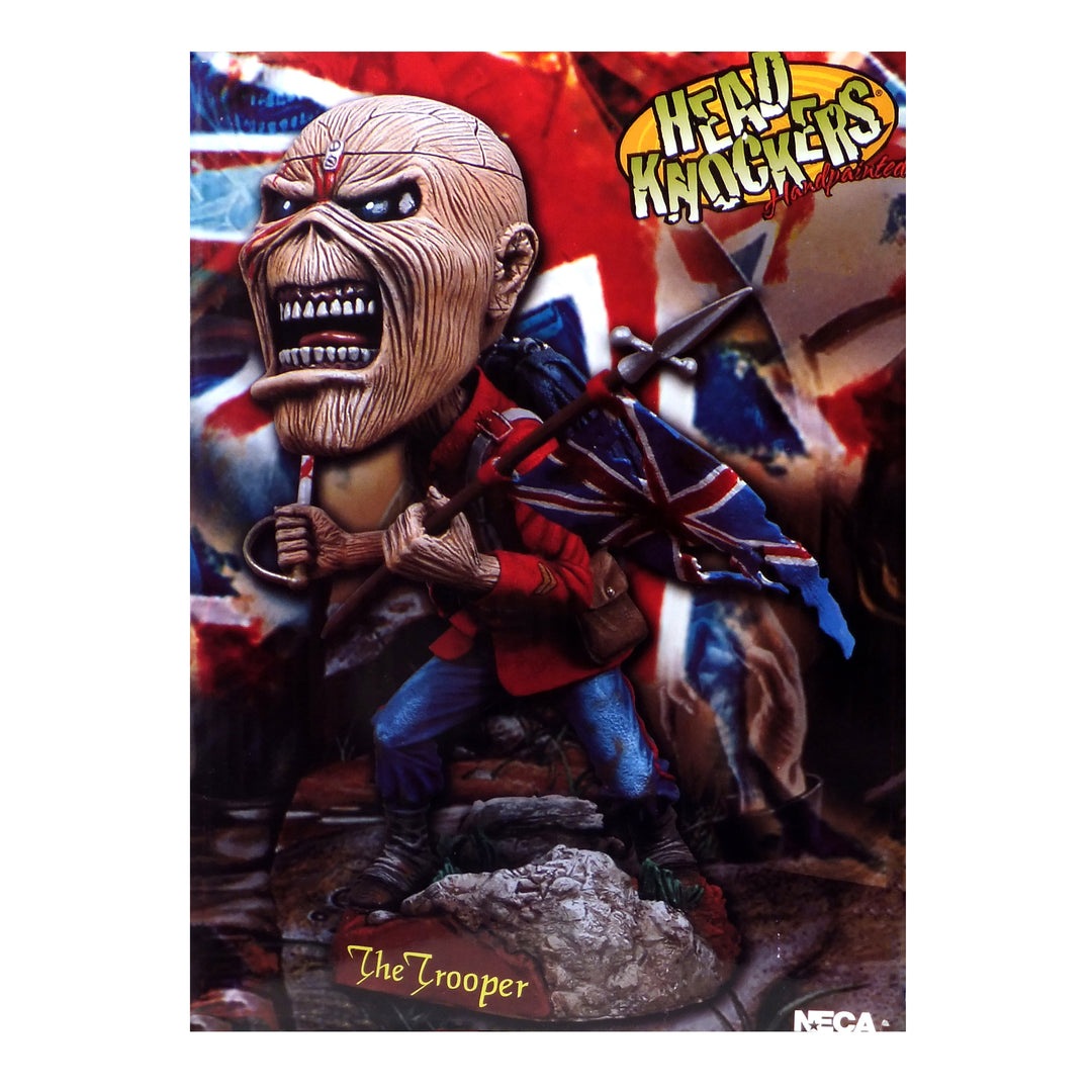 SOLD OUT! Iron Maiden Collectible: 2011 NECA Eddie Trooper Head Knocker Bobble Head Figure 5 SOLD OUT! Iron Maiden Collectible: 2011 NECA Eddie Trooper Head Knocker Bobble Head Figure