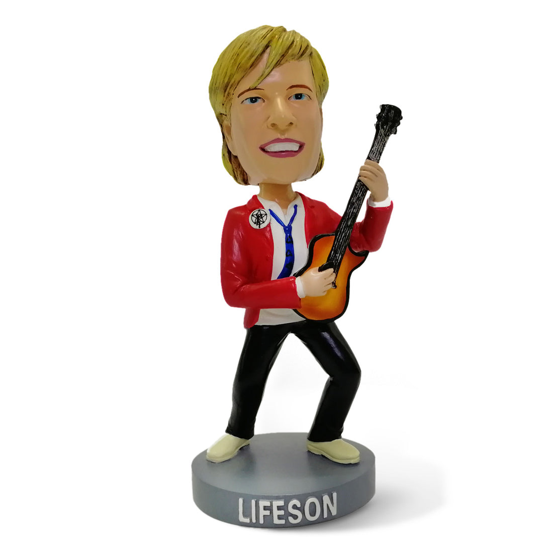 RUSH 2019 SRO 80’s Edition Bobblehead Dolls Geddy Lee/Neil Peart/ Alex Lifeson 4 RUSH 2019 SRO 80’s Edition Bobblehead Dolls Geddy Lee/Neil Peart/ Alex Lifeson