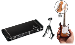 Axe Heaven EVH Black & White VH1 Eddie Van Halen Mini Guitar Replica Collectible