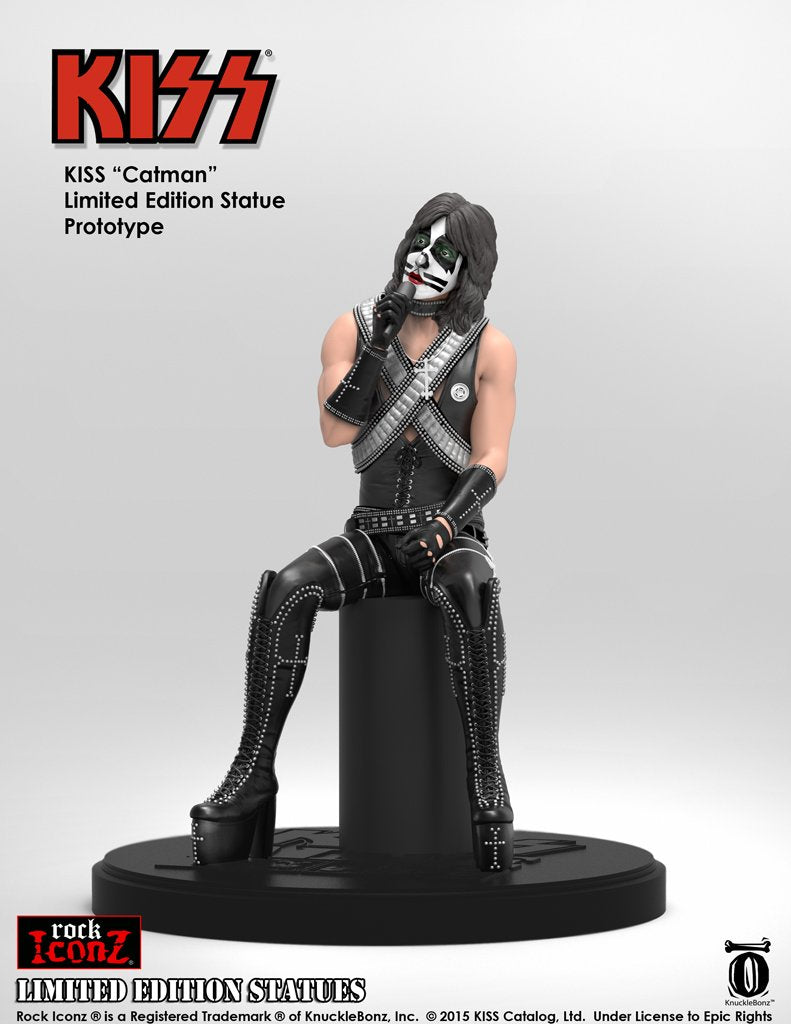 KISS Collectible 2016 KnuckleBonz Rock Iconz Alive II Peter Criss Statue 14 KISS Collectible 2016 KnuckleBonz Rock Iconz Alive II Peter Criss Statue