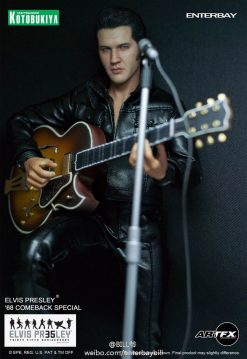 Elvis Presley Collectible 2012 Kotobukiya ArtFX 1968 Comeback Special 1:6 Scale Figure