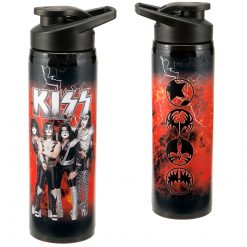 KISS Collectible 2010 Vandor Destroyer Figures Stainless Steel Water Bottle