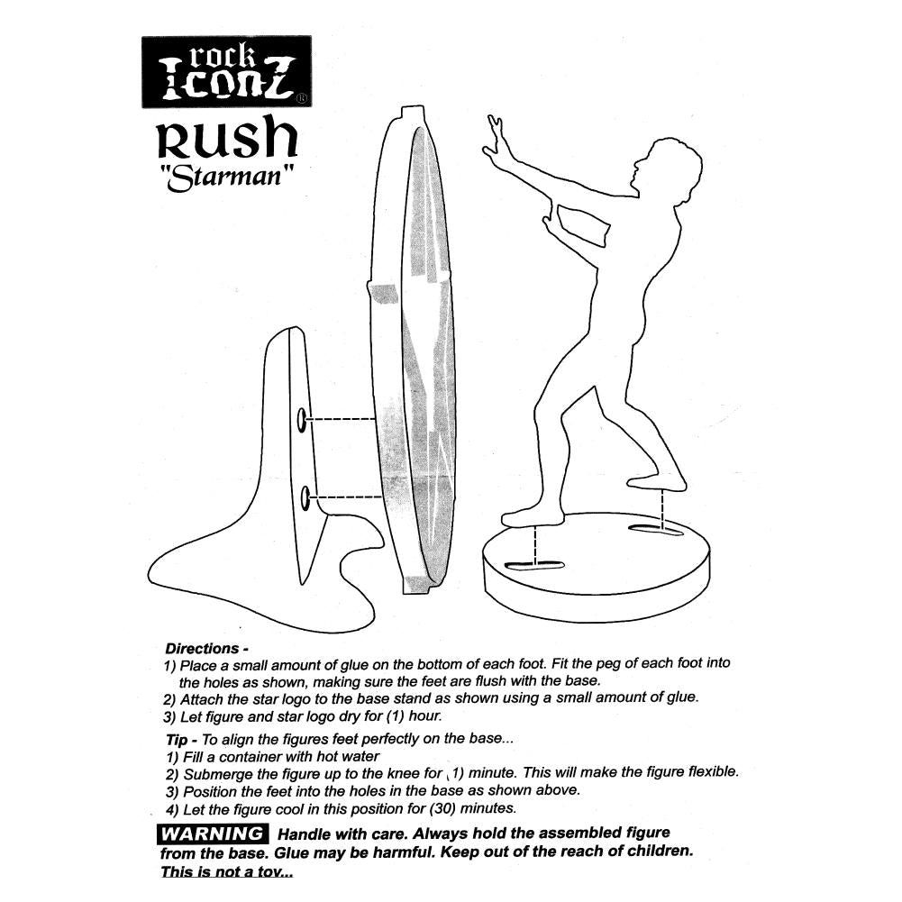 RUSH 2008 KnuckleBonz Rock Iconz '2112' 3D Album Art Starman Statue #80 / 3000 12 RUSH 2008 KnuckleBonz Rock Iconz '2112' 3D Album Art Starman Statue #80 / 3000