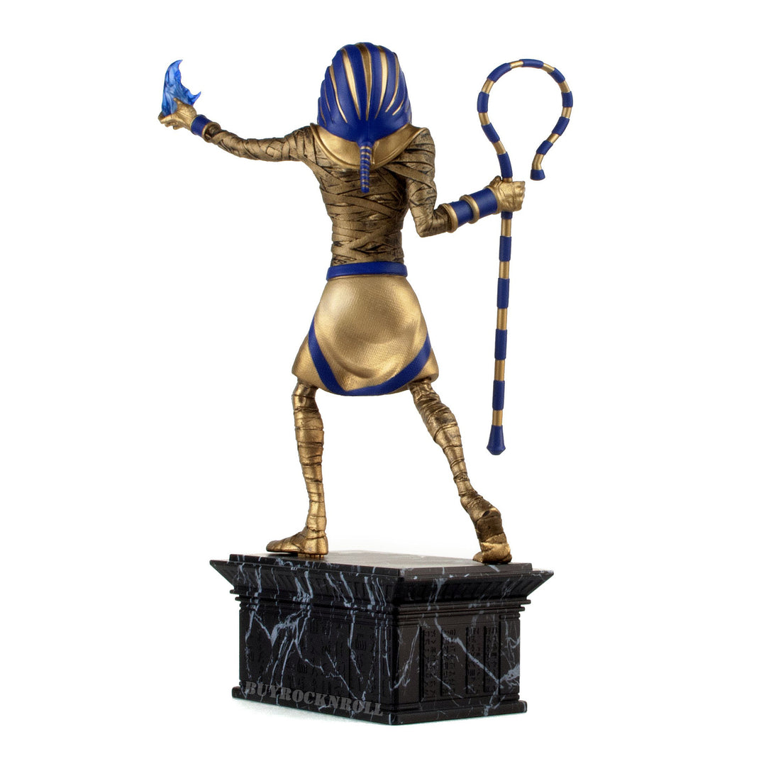Iron Maiden Collectible 2018 Incendium Legacy Of Beast Golden Idol Pharaoh Statue 7 Iron Maiden Collectible 2018 Incendium Legacy Of Beast Golden Idol Pharaoh Statue