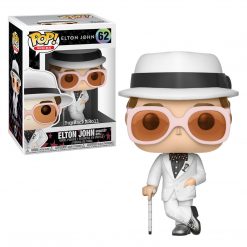 Elton John Collectible 2017 Funko Pop Rocks Greatest Hits Figure #62 In Protector Case 9 Elton John Collectible 2017 Funko Pop Rocks Greatest Hits Figure #62 In Protector Case