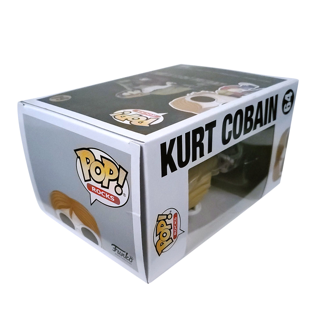 Nirvana Collectible 2018 Funko Shop Exclusive Kurt Cobain Pop! Rocks Figure #64 In Stacks Display Kurt Cobain, Nirvana 10 Nirvana Collectible 2018 Funko Shop Exclusive Kurt Cobain Pop! Rocks Figure #64 In Stacks Display Kurt Cobain, Nirvana
