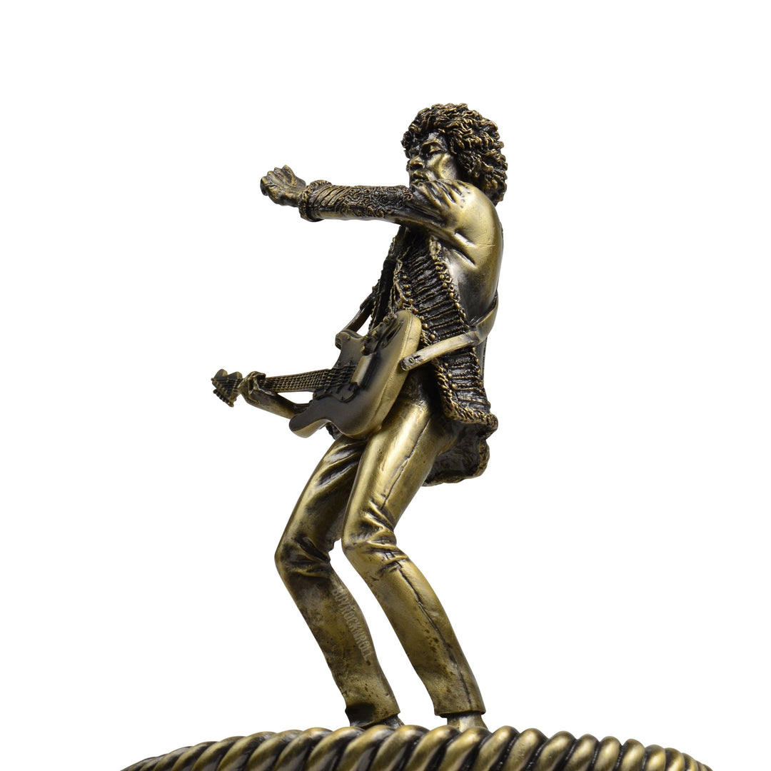 Jimi Hendrix 2007 Knucklebonz Rock Iconz Bronze Statue Limited Edition Of 500 9 Jimi Hendrix 2007 Knucklebonz Rock Iconz Bronze Statue Limited Edition Of 500