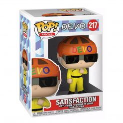 BuyRockNRoll Devo Collectible 2021 Handpicked Funko POP Rocks Satisfaction & Whip It Figures In Funko Foldable Protectors