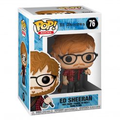 Ed Sheeran Collectible 2018 Funko Pop! Rocks Vinyl Figure #76 In Protector