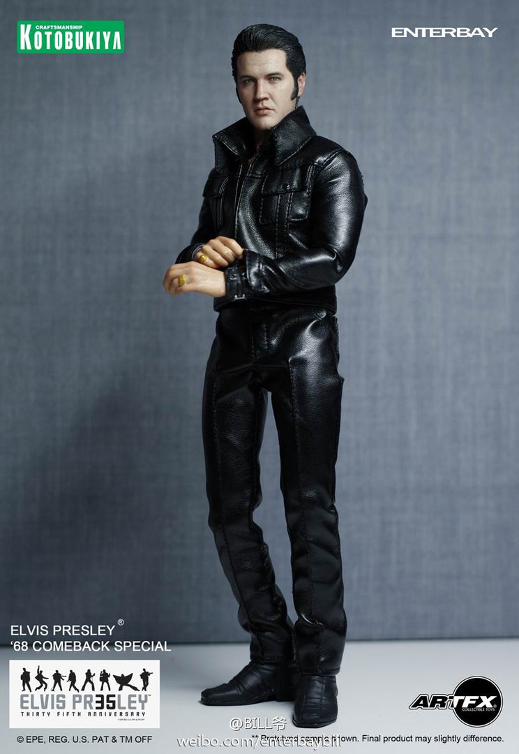 Elvis Presley Collectible 2012 Kotobukiya ArtFX 1968 Comeback Special 1:6 Scale Figure 16 Elvis Presley Collectible 2012 Kotobukiya ArtFX 1968 Comeback Special 1:6 Scale Figure