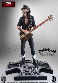 SOLD OUT! JULY 20th 2021Motorhead 2013 KnuckleBonz Vault Rock Iconz Lemmy Kilmister Statue #15/3000