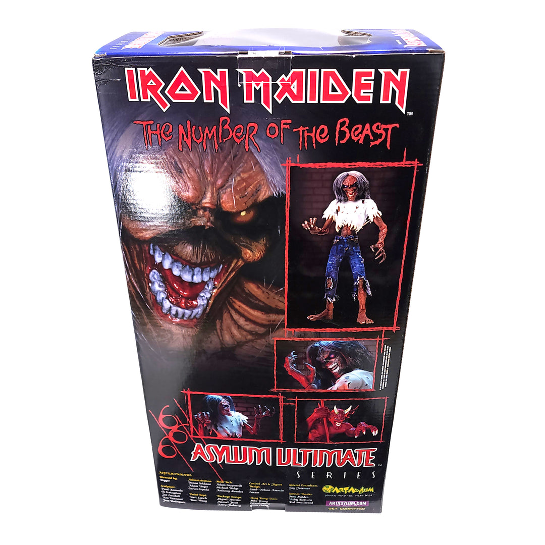 Iron Maiden Collectible 2002 Art Asylum Number Of The Beast Eddie LP 18" Figure 11 Iron Maiden Collectible 2002 Art Asylum Number Of The Beast Eddie LP 18" Figure