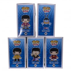 Beatles 2012 Funko Pop! Rocks Yellow Submarine 5 Figure Set Non-Perfect Boxes Beatles, The 29 Beatles 2012 Funko Pop! Rocks Yellow Submarine 5 Figure Set Non-Perfect Boxes Beatles, The