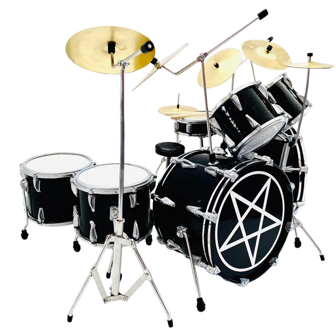 Motley Crue Collectible Axe Heaven Tommy Lee Shout At The Devil Drum Set Miniature Replica 4 Motley Crue Collectible Axe Heaven Tommy Lee Shout At The Devil Drum Set Miniature Replica
