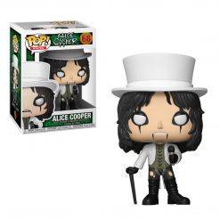Alice Cooper Handpicked 2018 Funko Pop! Rocks White Top Hat Vinyl Figure
