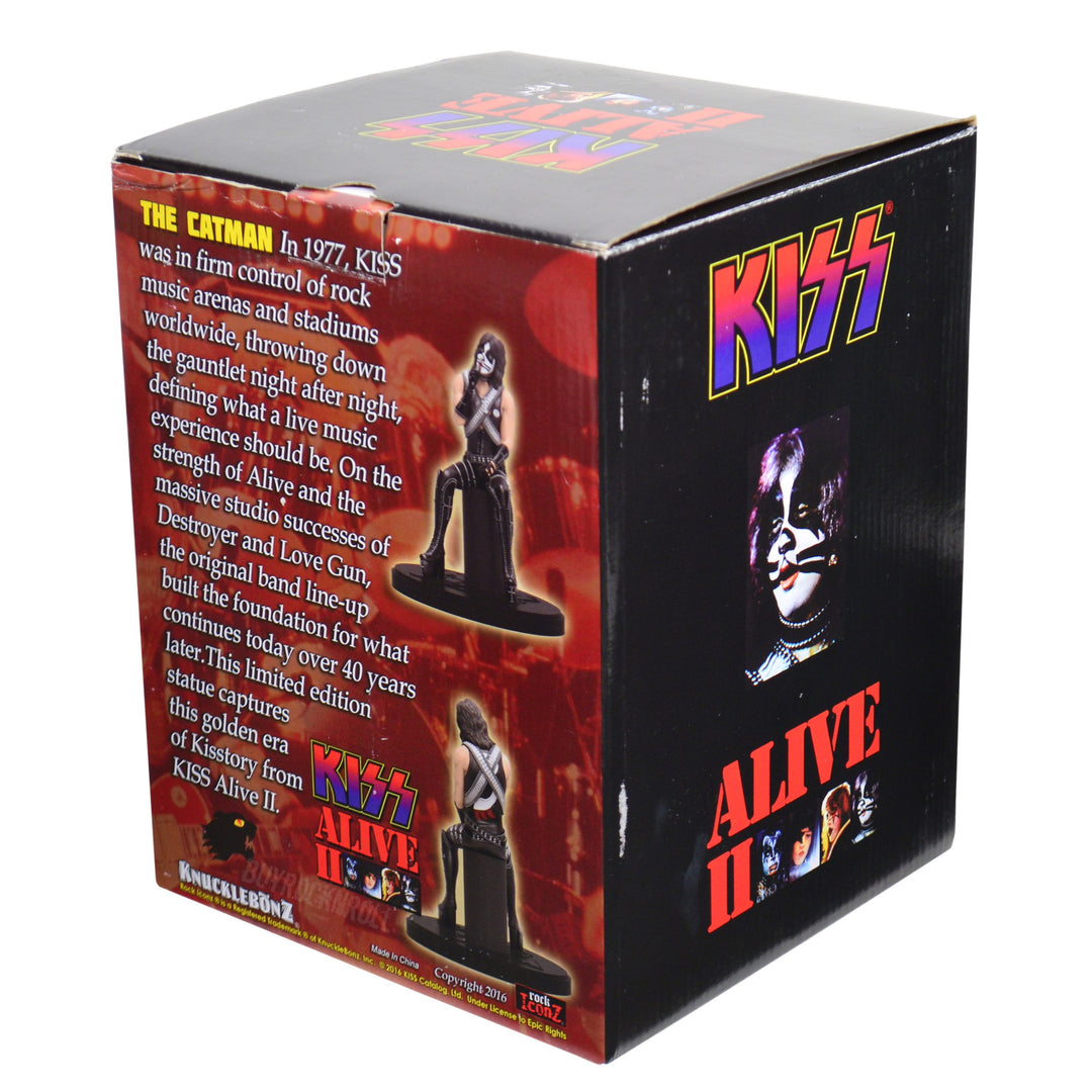 KISS Collectible 2016 KnuckleBonz Rock Iconz Alive II Peter Criss Statue 13 KISS Collectible 2016 KnuckleBonz Rock Iconz Alive II Peter Criss Statue