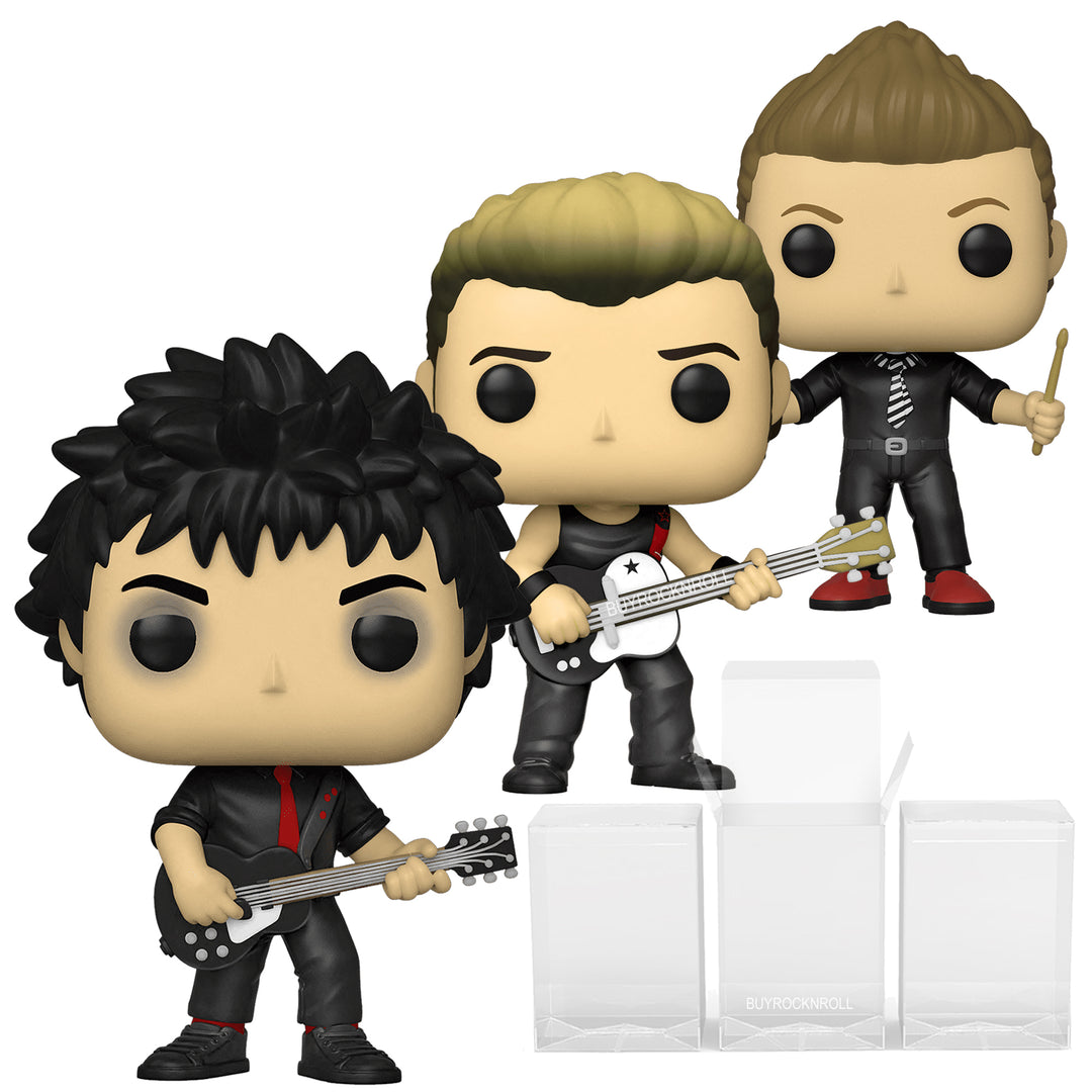 Green Day Collectible 2021 Handpicked Funko Pop! Rocks Figures In Funko Pop! Protectors 3 Green Day Collectible 2021 Handpicked Funko Pop! Rocks Figures In Funko Pop! Protectors