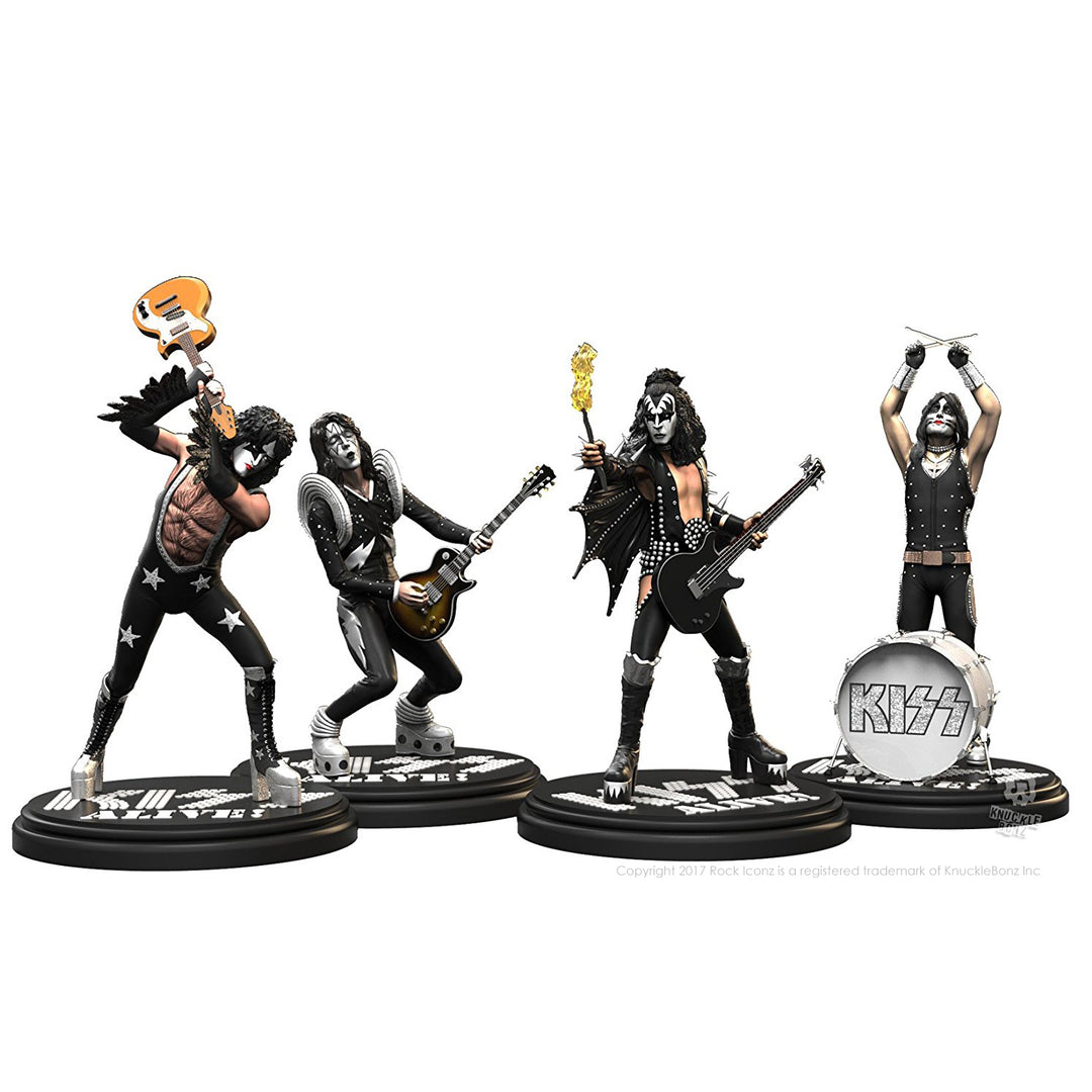 KISS Collectible: 2017 KnuckleBonz Rock Iconz Alive Statue Set 8 KISS Collectible: 2017 KnuckleBonz Rock Iconz Alive Statue Set