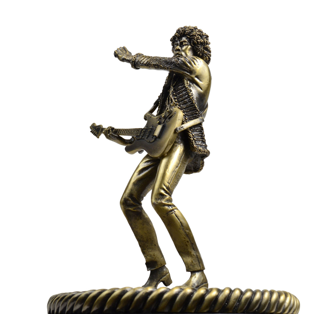 Jimi Hendrix 2007 Knucklebonz Rock Iconz Bronze Statue Limited Edition Of 500 10 Jimi Hendrix 2007 Knucklebonz Rock Iconz Bronze Statue Limited Edition Of 500