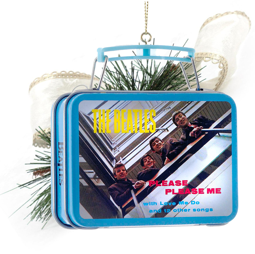 Beatles, The Beatles Collectible:2013 Kurt Adler Please Please Me Lunchbox Christmas Ornament 3 Beatles, The Beatles Collectible:2013 Kurt Adler Please Please Me Lunchbox Christmas Ornament