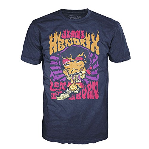 Jimi Hendrix 2017 Funko Pop! Rocks Monterey Fire Figure T-Shirt - SMALL 3 Jimi Hendrix 2017 Funko Pop! Rocks Monterey Fire Figure T-Shirt - SMALL