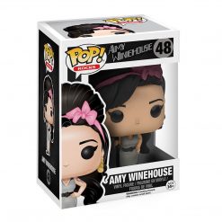 Amy Winehouse Collectible 2016 Funko Pop Rocks! Vaulted Figure #48 - Display Case
