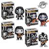 KISS Collectibles 2011 Funko Pop Rocks Series 1 Vinyl Figures Set Of 4 - New