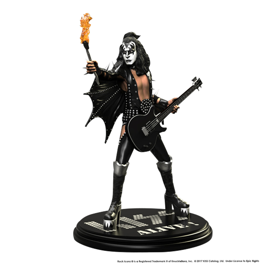 KISS Collectible: 2017 KnuckleBonz Rock Iconz Alive Statue Set 4 KISS Collectible: 2017 KnuckleBonz Rock Iconz Alive Statue Set