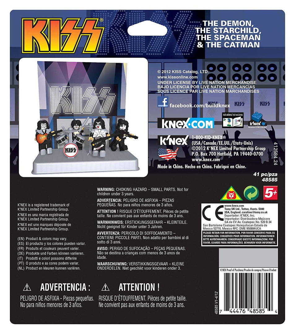 SOLD OUT! KISS Collectibles 2012 K'NEX Series 1 Figures - Demon Starchild Spaceman Catman 6 SOLD OUT! KISS Collectibles 2012 K'NEX Series 1 Figures - Demon Starchild Spaceman Catman