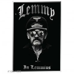 Motorhead Collectible Lemmy Kilmister In Lemmius Memorial ScreenPirnted 13x19 Poster #160/300