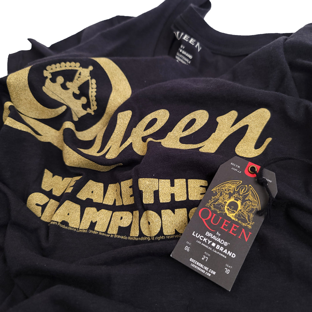 2018 Queen Freddie Mercury Lucky Brand Womens We Are The Champions T-Shirt-Medium 3 2018 Queen Freddie Mercury Lucky Brand Womens We Are The Champions T-Shirt-Medium