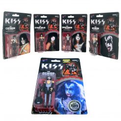 Bif Bang Powl! KISS Collectibles 2015 Bif Bang Pow! Series 1 Love G U N 3 3/4 Inch Figures & Variant Demon