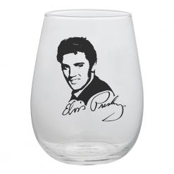 Elvis Collectibles Vandor 2018 Elvis Presley 18 Oz Contour Glasses - Set Of 2